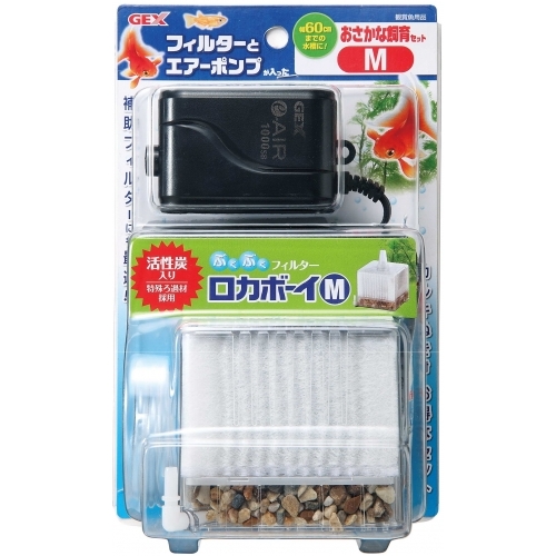 観賞魚セット GEX 交換ろ過材 L 6P エアーポンプ ヒーター フィルター