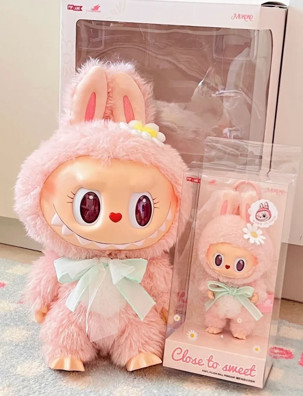 POPMART ランド LABUBU MOKOKO CLOSE TO SWEET Labubu Mokoko Close to