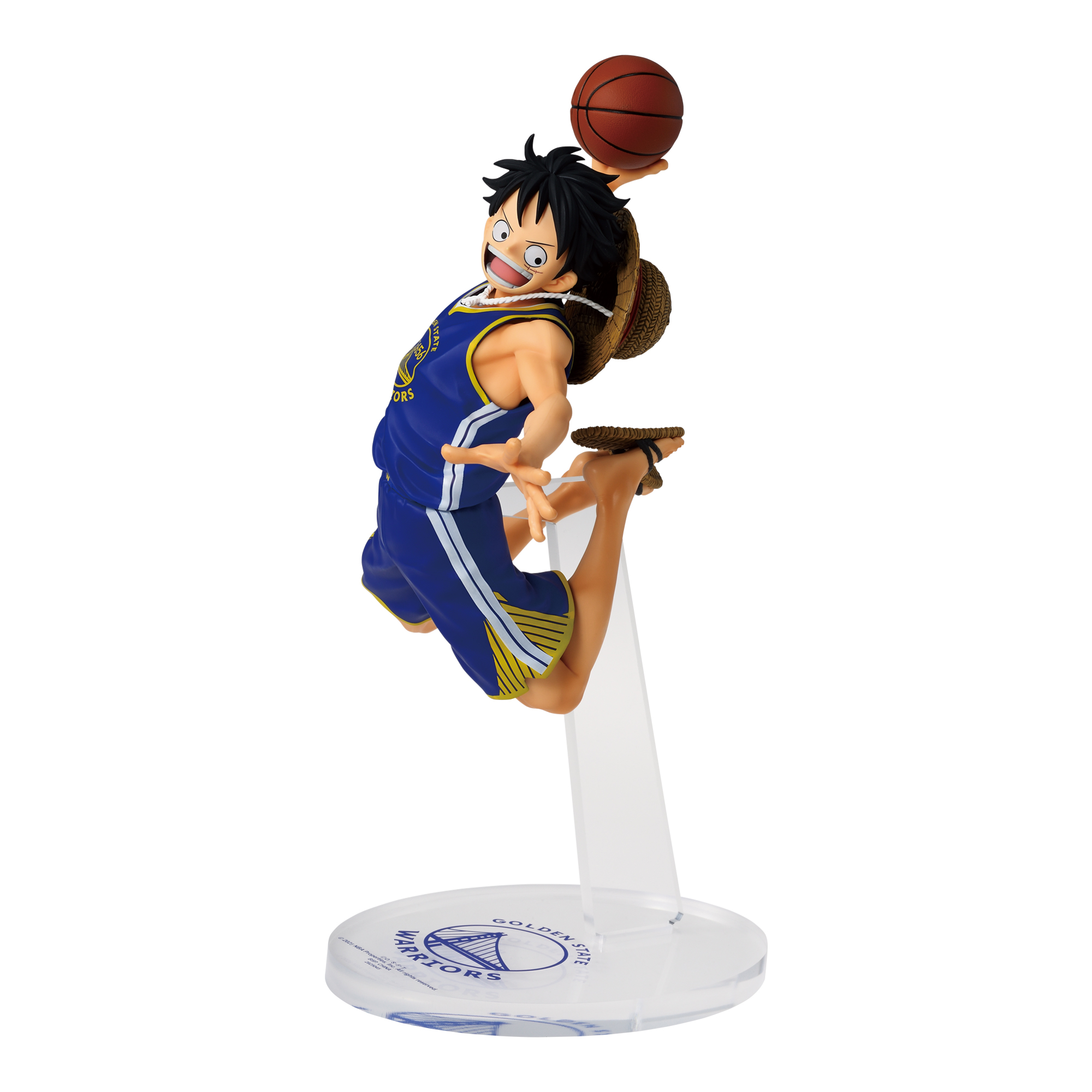 ONE PIECE ×NBA MASTER STARS PIECE THE MONKEY.D.LUFFY GOLDEN STATE