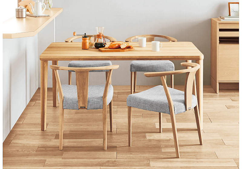 お値下げ！カリモク 6人掛けダイニングセット karimoku テーブル幅200