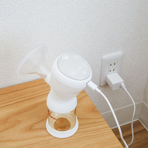 ピジョン母乳アシスト さく乳器 電動handy fit+（ハンディフィット+