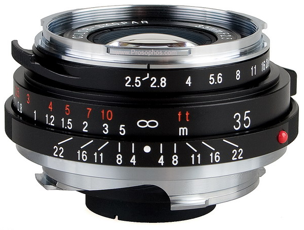 Voigtlander Color Skopar F2.5/35mm Pancake II. – Prosophos