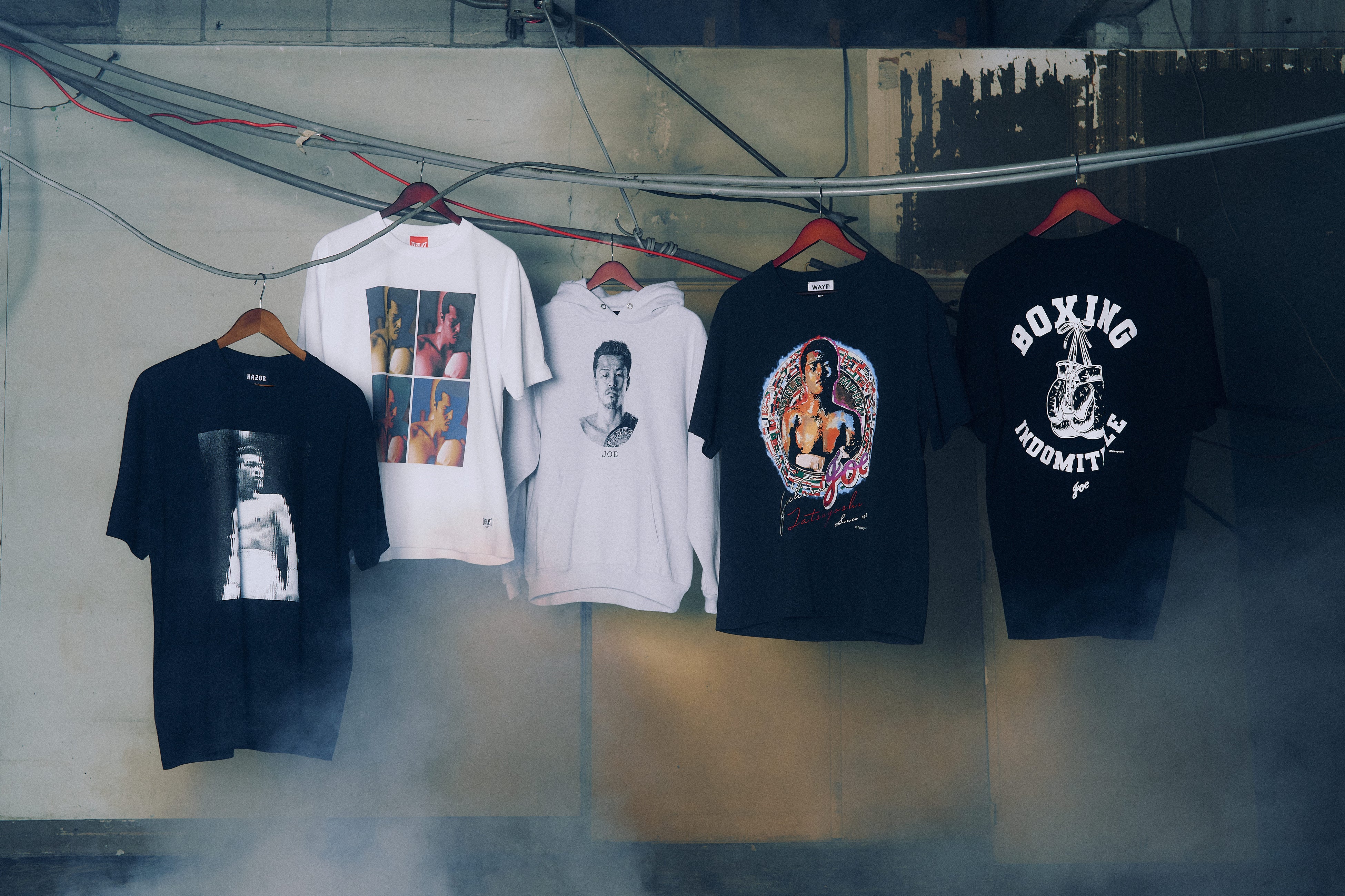 スニダン」にて”カリスマボクサー”辰𠮷𠀋一郎氏のデビュー35周年記念展