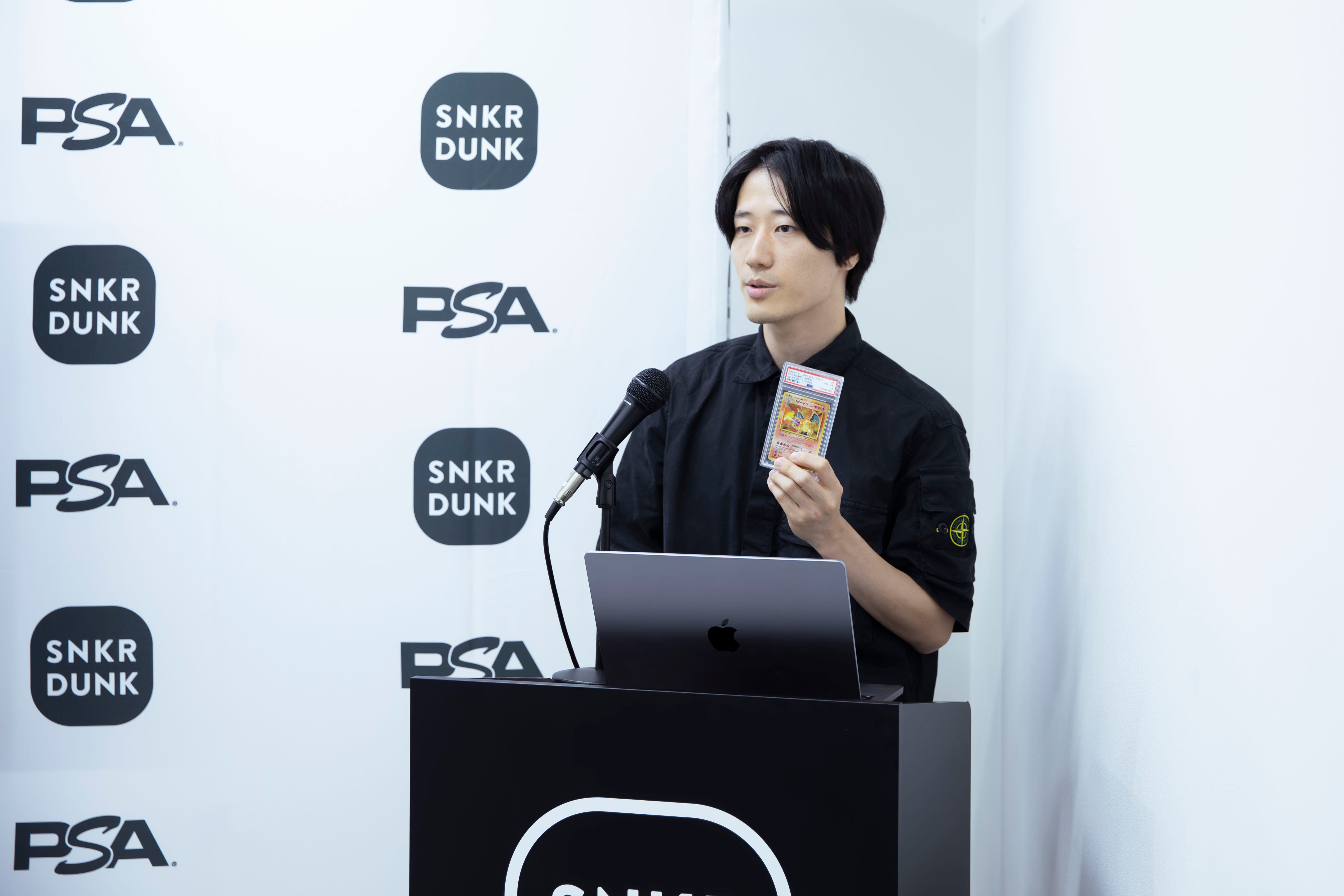 PSA Lounge Tokyo 初日来場特典 ノベルティカード 記念カード PSA