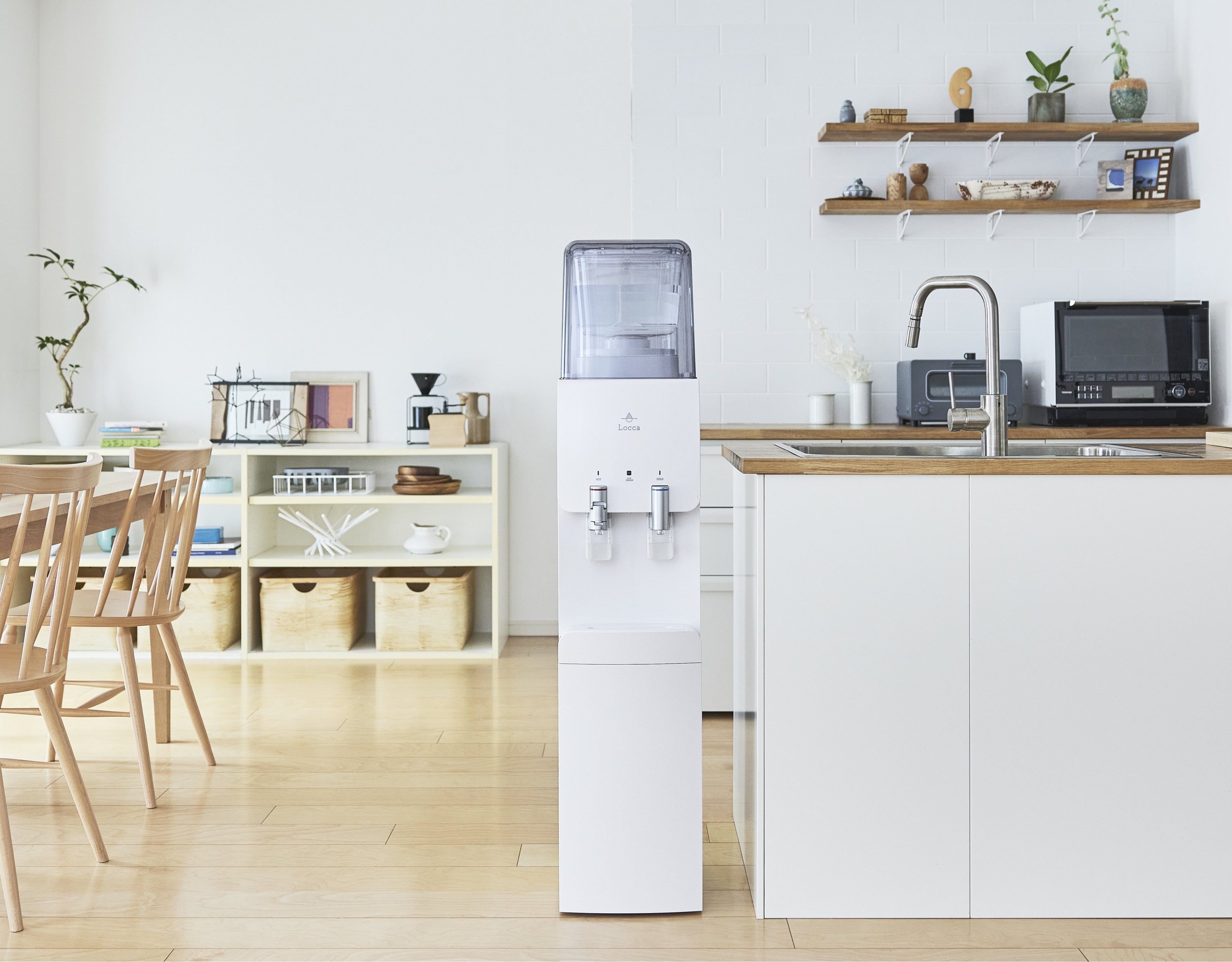 いつでも、たっぷり、好きなだけ使える”浄水型ウォーターサーバー新