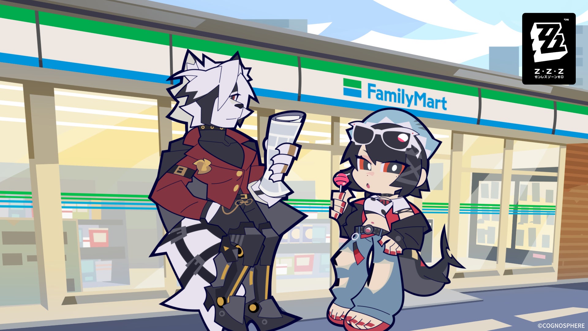 大人気ゲーム“ゼンゼロ”が再びファミマに登場！！「ファミマ×ゼンレス