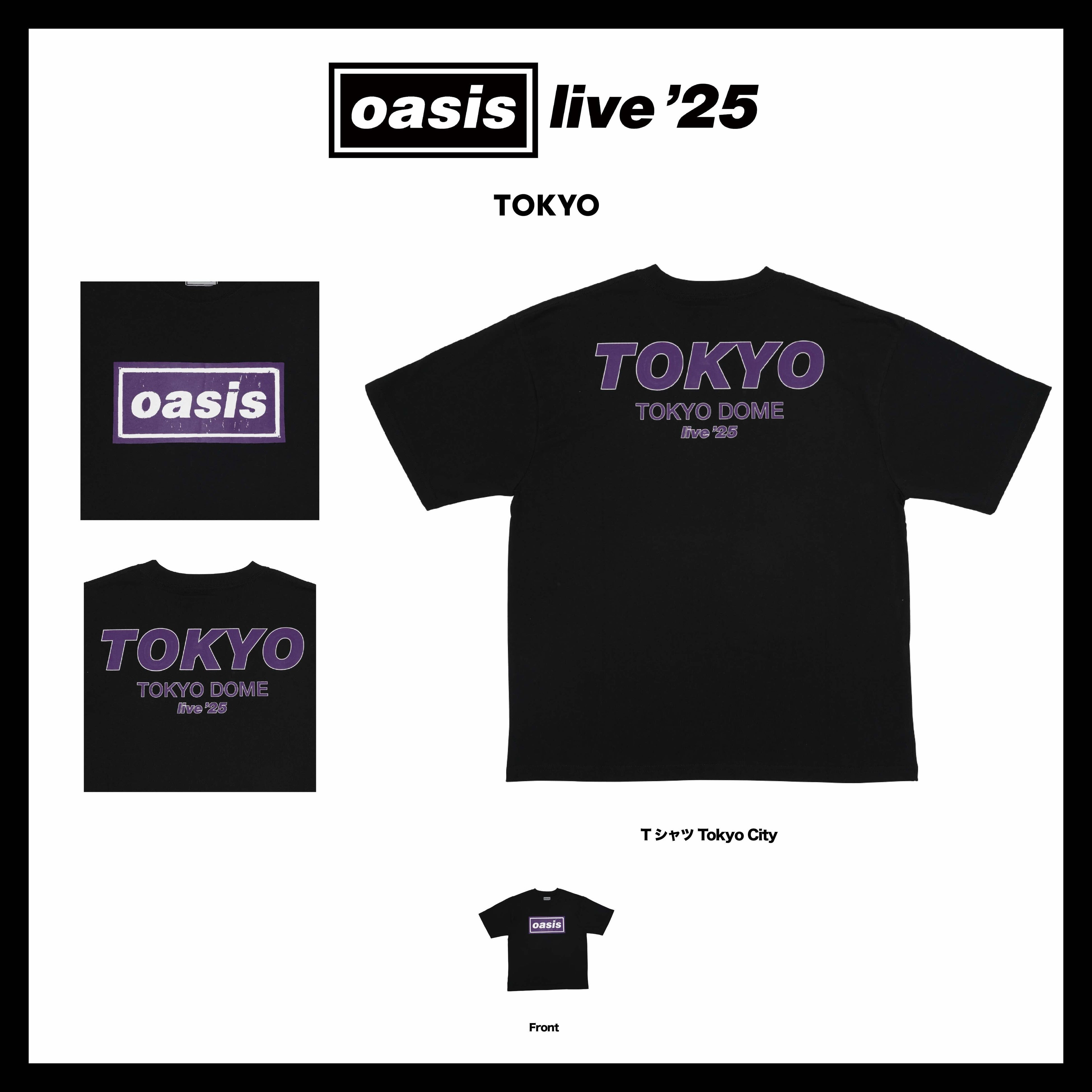 新品☆oasis/オフィシャルツアーグッズ/Tシャツ/日本限定/富士/XXL
