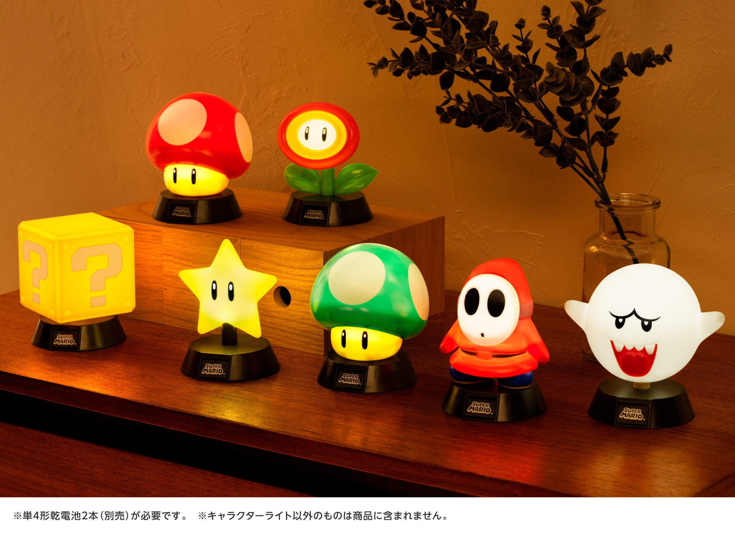 本日発売】「スーパーマリオ」のキャラクターライトに「テレサ」が登場