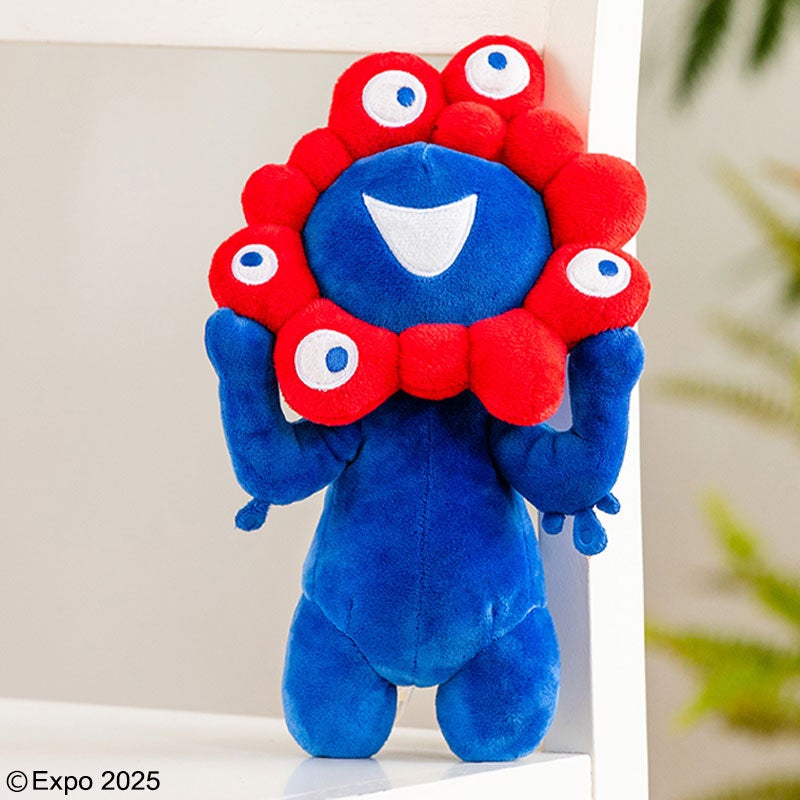 大阪・関西万博公式キャラクター「ミャクミャク」ぬいぐるみポーチBOOK