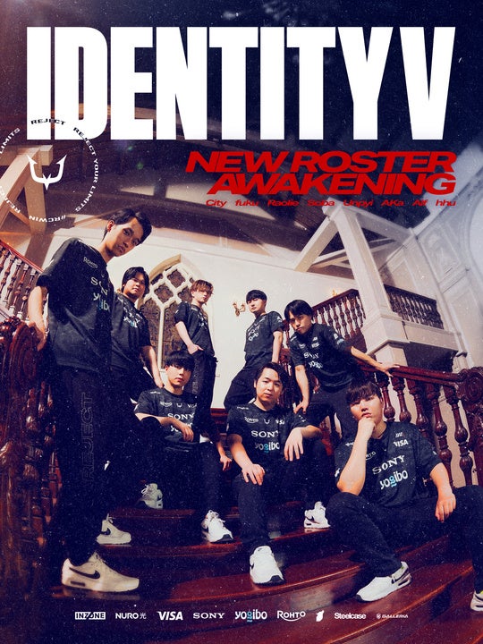 プロeスポーツチーム「REJECT」第五人格部門にAlf選手、Unpyi選手