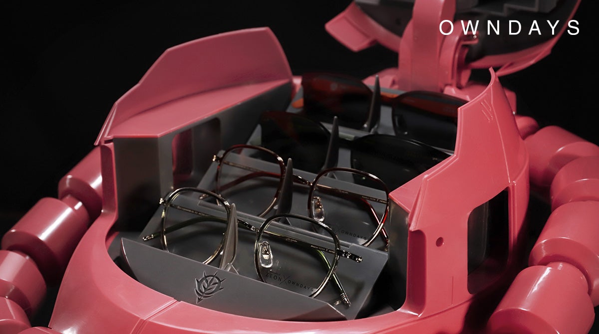 OWNDAYS | オンデーズ 】『機動戦士ガンダム』より、ジオン公国軍アイ