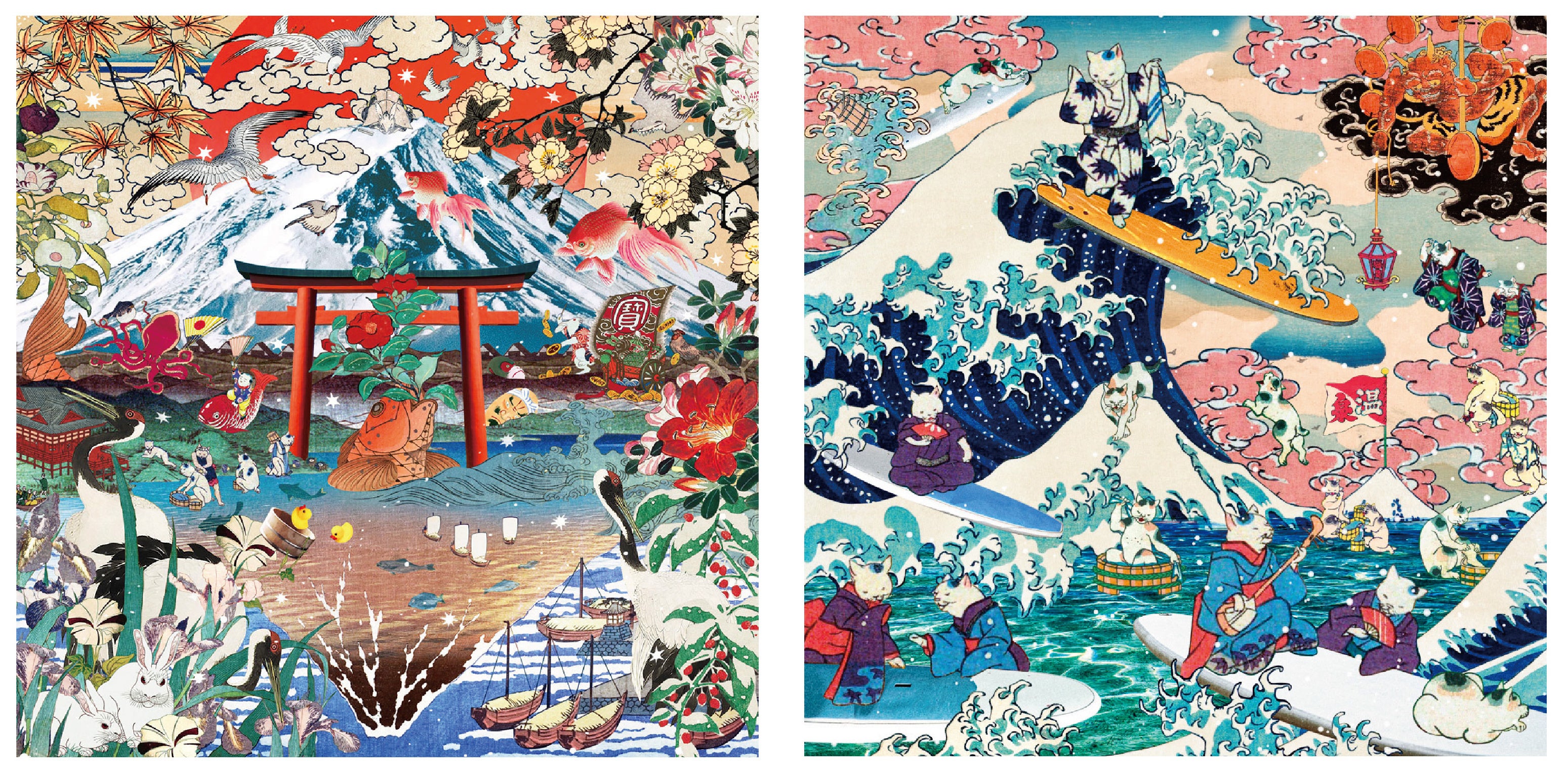 一点物アート】ガネーシャ【現代アート,コラージュ】 一点物アート