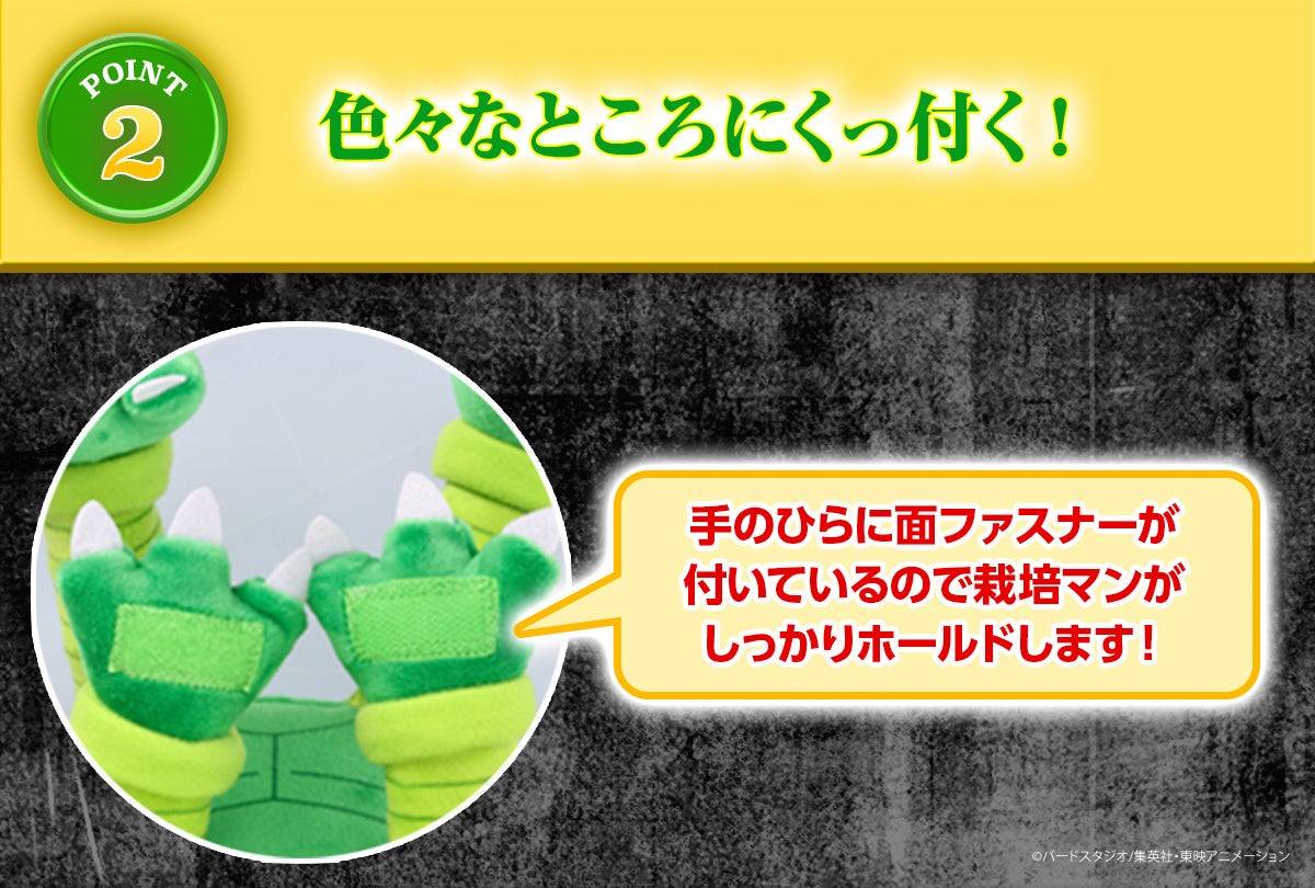 ドラゴンボールZ』栽培マン くっ付き！ポケットティッシュケースが登場