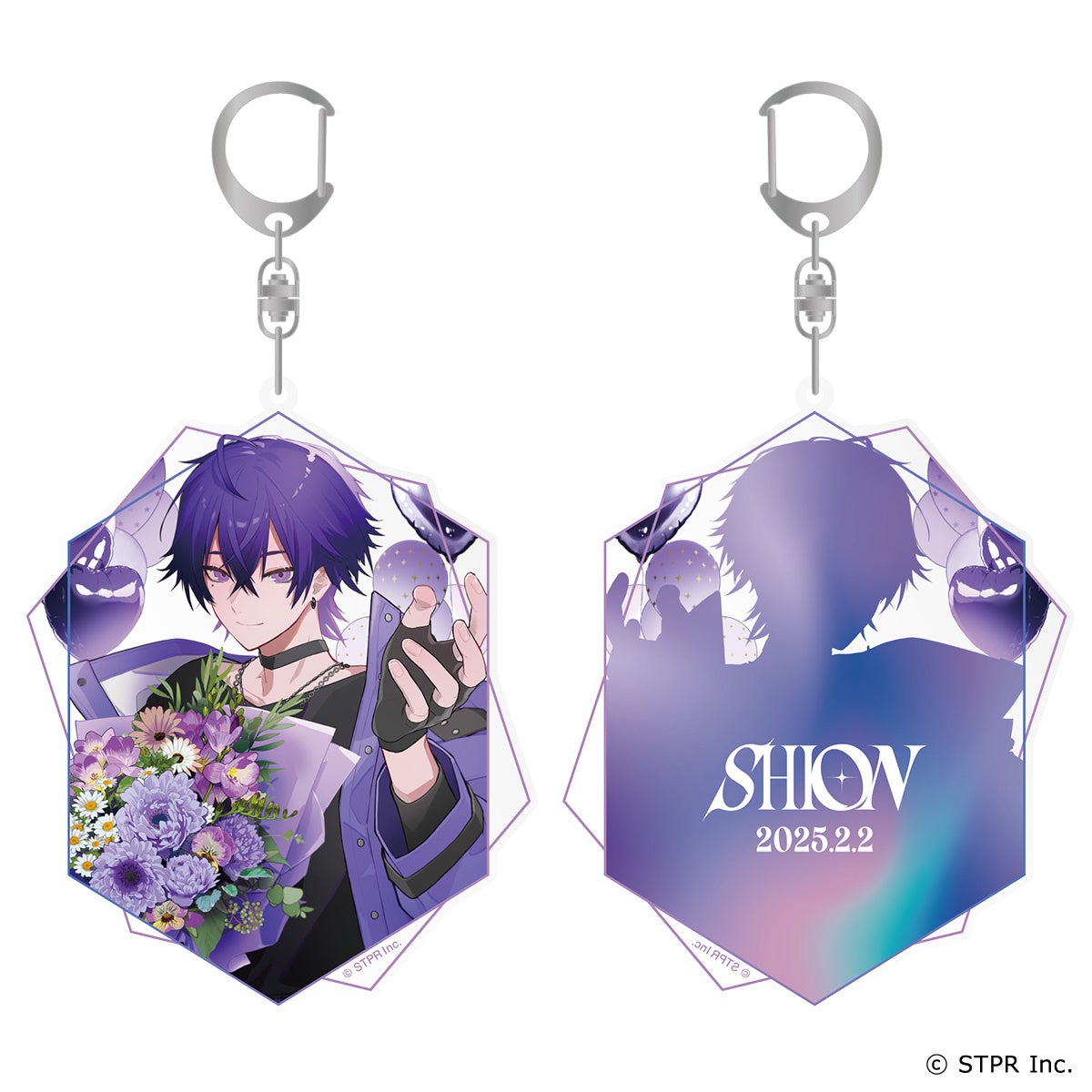 STPR パズルアクリルキーホルダー めておら Meteorites 心音 2.5次元