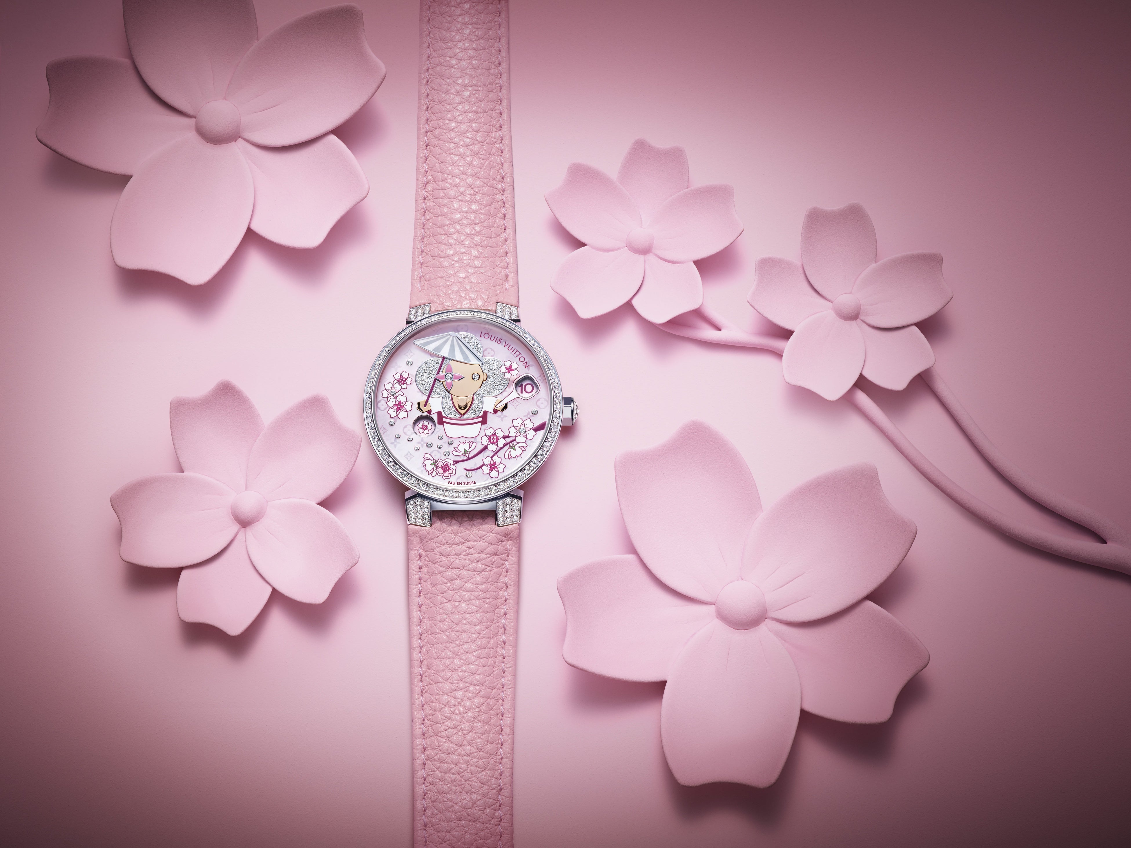 ルイ·ヴィトン】「タンブール スリム ヴィヴィエンヌ ジャンピング