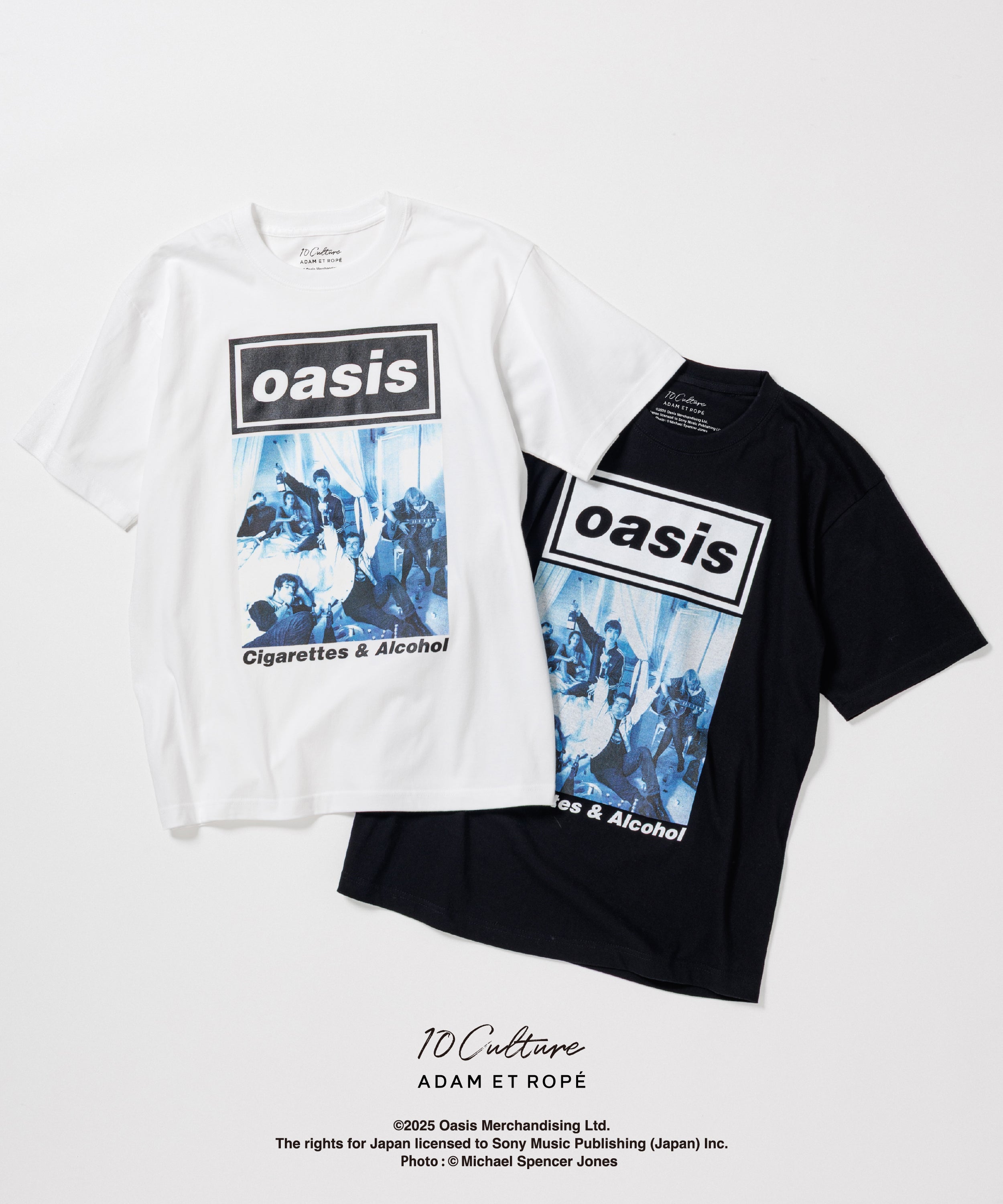 昨年即完売のoasis 10Culture / ADAM ET ROPE'の25SS新作Tシャツが登場