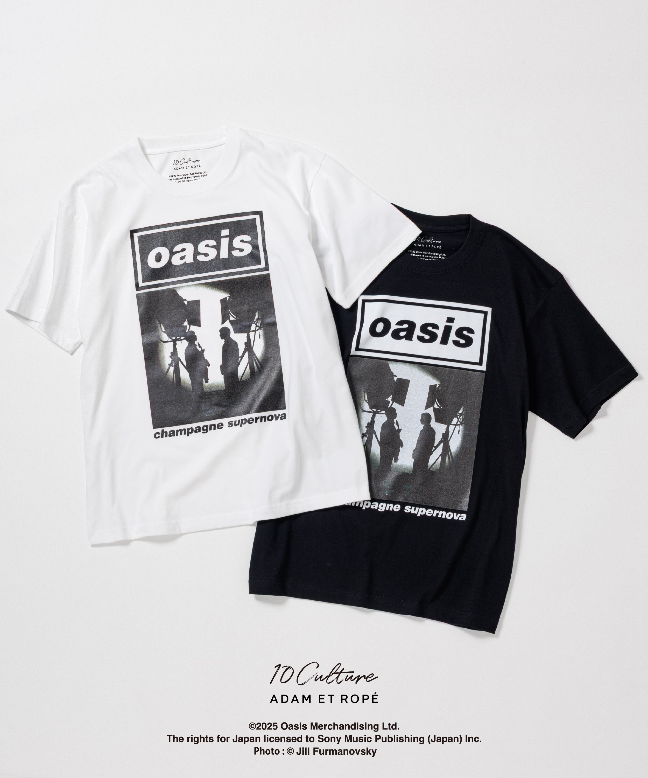 昨年即完売のoasis 10Culture / ADAM ET ROPE'の25SS新作Tシャツが登場