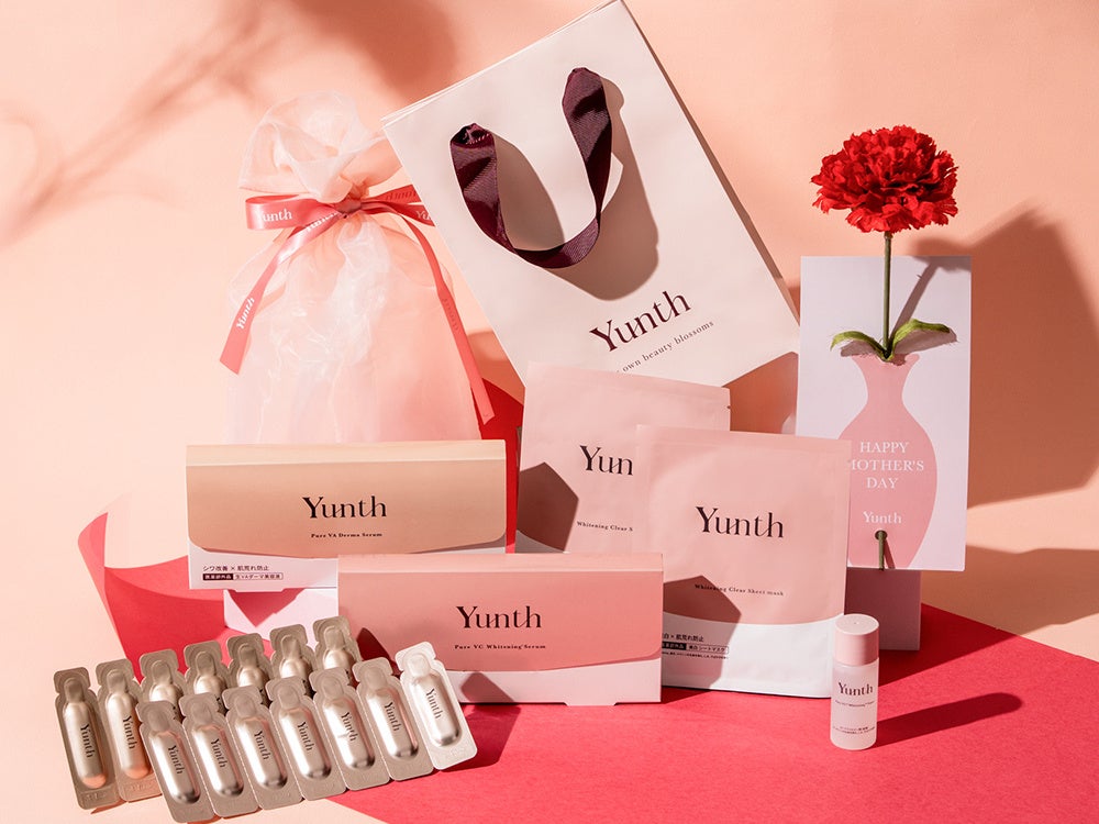 Yunthの『母の日ギフトセット』が楽天 総合ランキング1位を獲得 | Ai