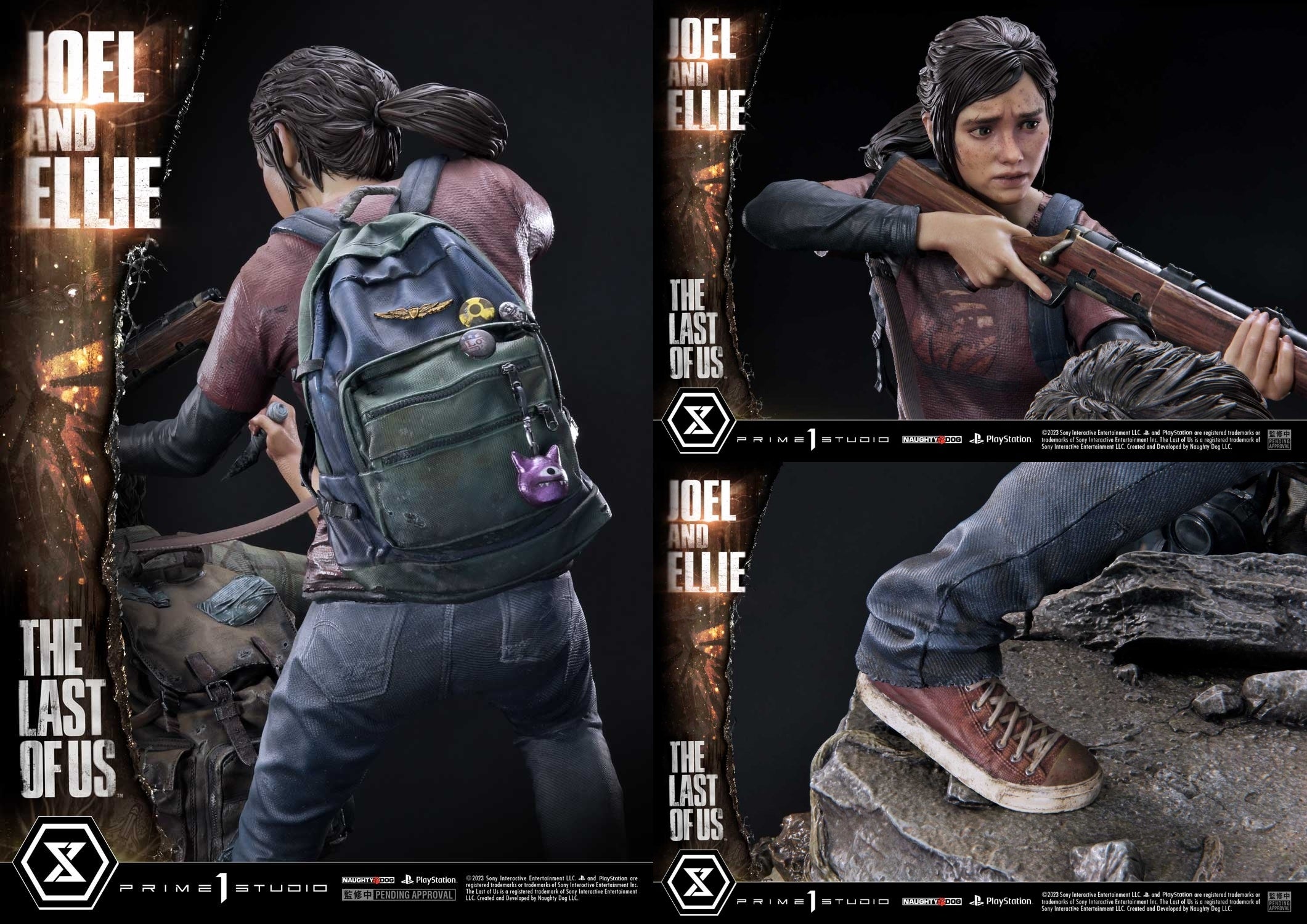 the last of us フィギュア ジョエル&エリー 1/9 ラスアス THE LAST OF