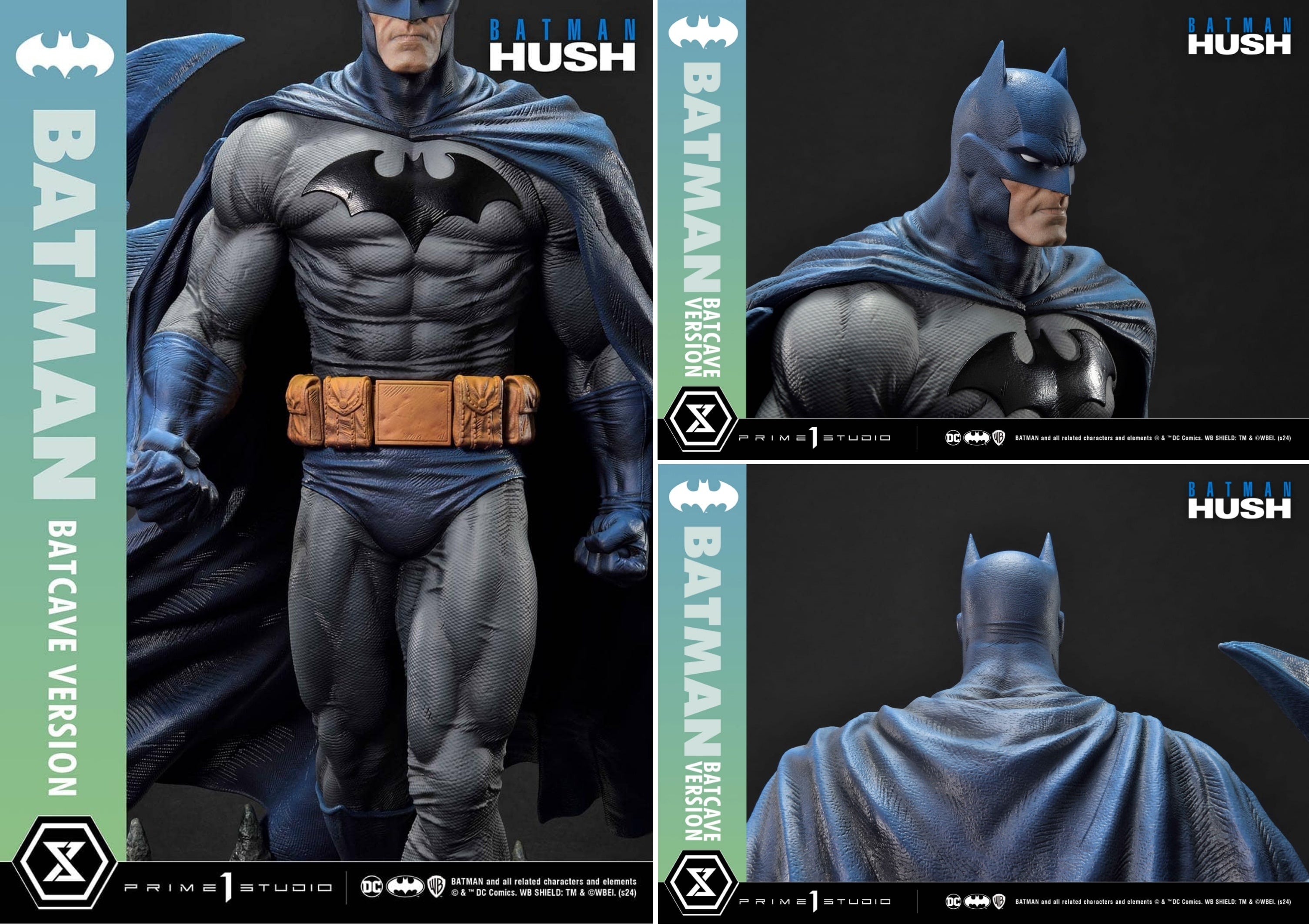 DCコミックス『バットマン：ハッシュ』から、主人公バットマンの1/4