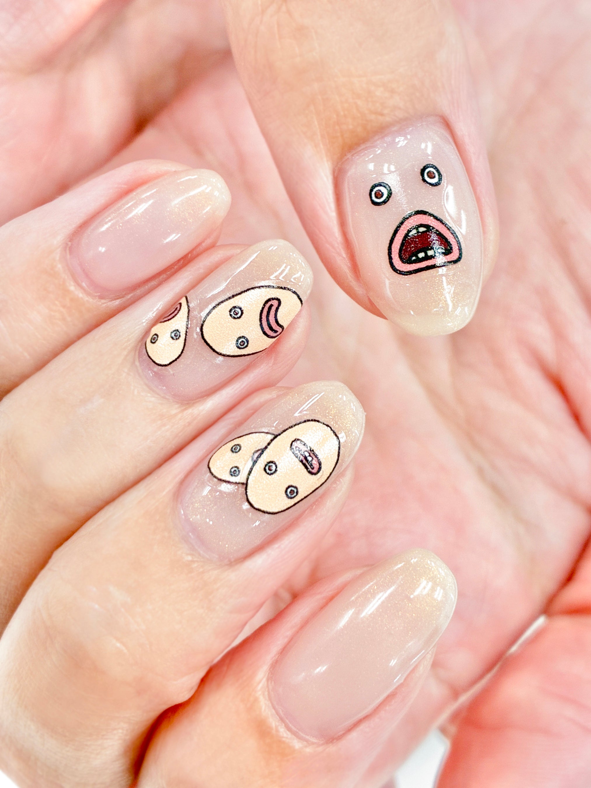 enoi ネイルパーツ Rectangle 8×12 48個セット 13〜22 flash – énoi