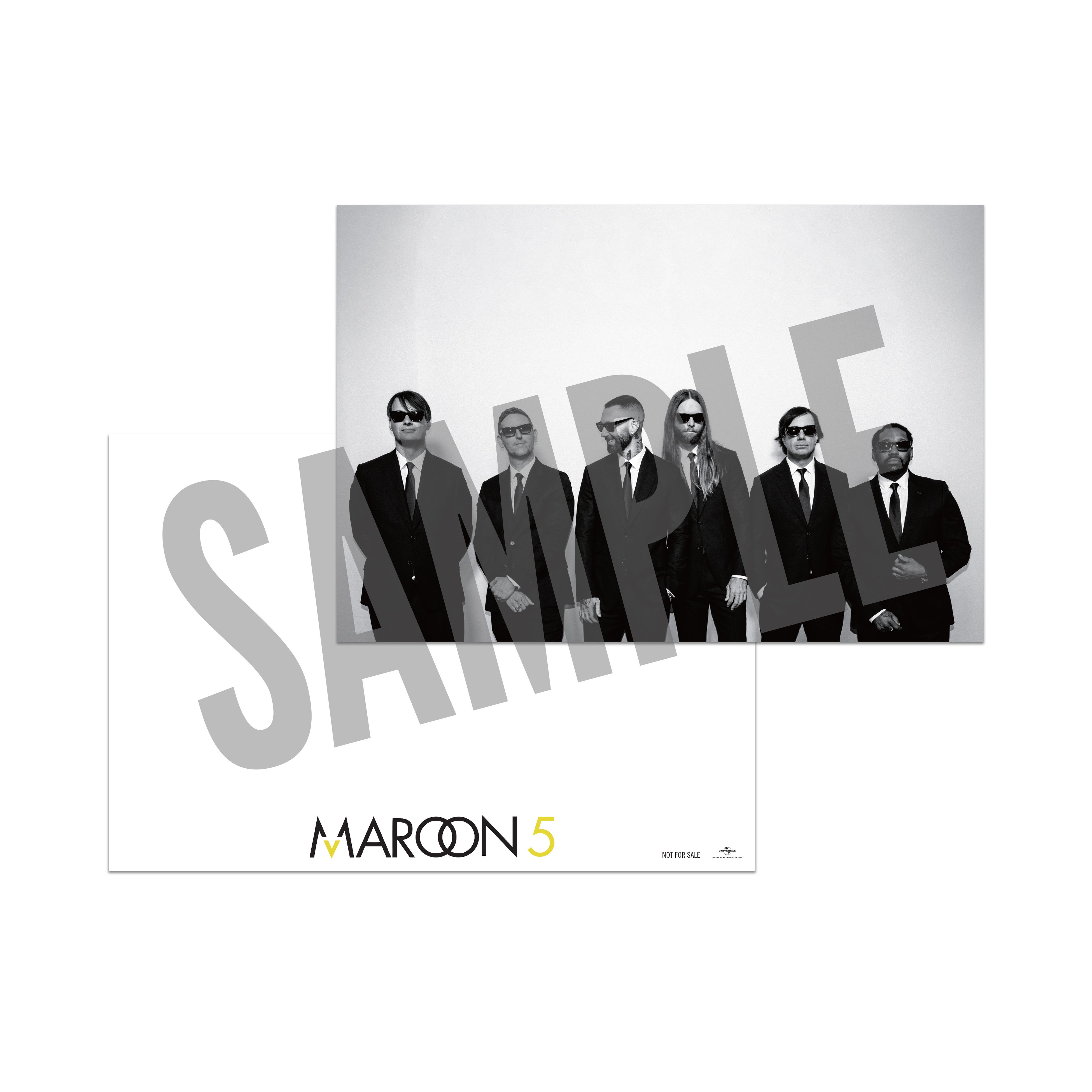 超激レア】 マルーン5 デビューアルバム販促用ステッカー 非売品 廃盤