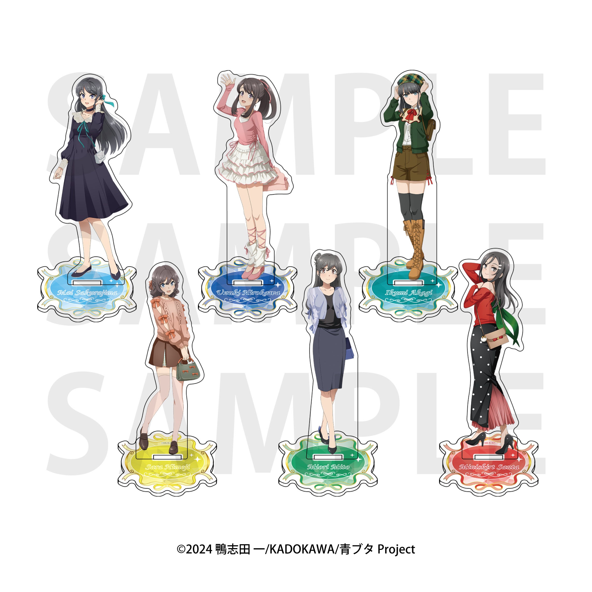 アニメ「青春ブタ野郎はサンタクロースの夢を見ない」の描き下ろし