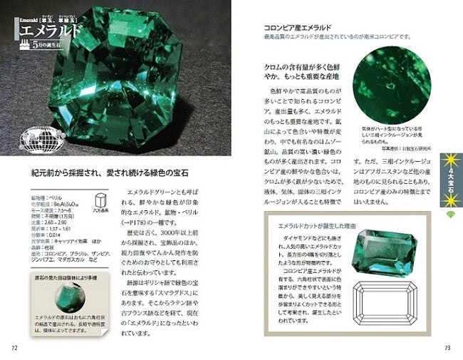 話題の宝石図鑑、本日発売！有名石から超希少石まで300種超が美しい