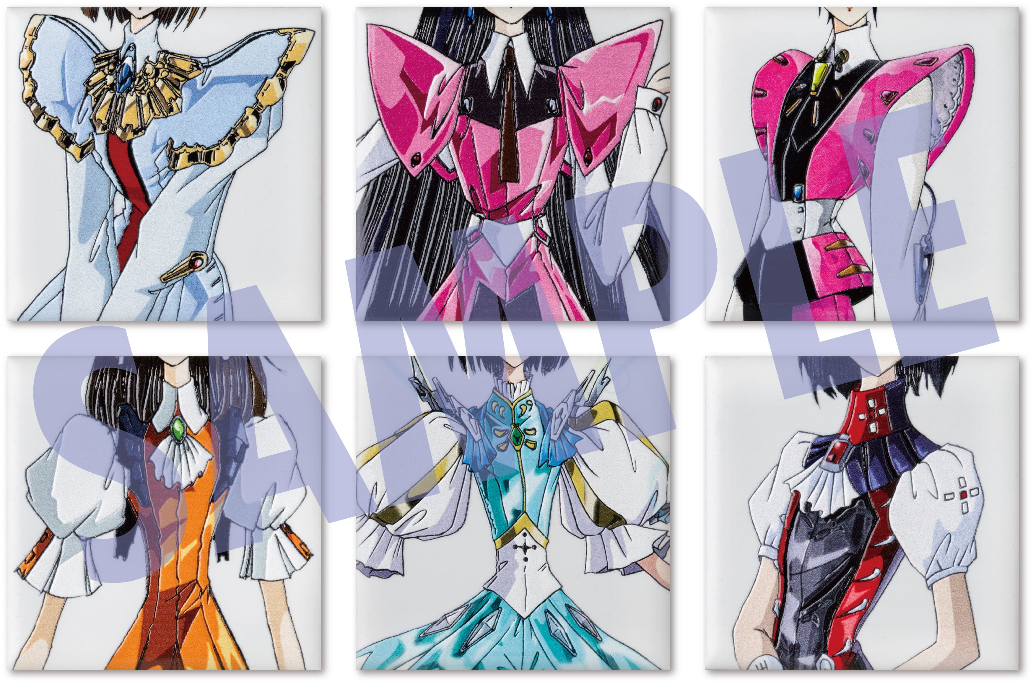 DESIGNS 永野護 デザイン展 メタリック クリアファイル 4枚セット