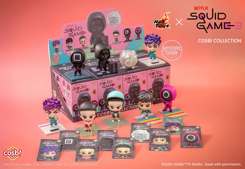 Netflixシリーズ『イカゲーム』デフォルメフィギュアの第2弾が登場！大