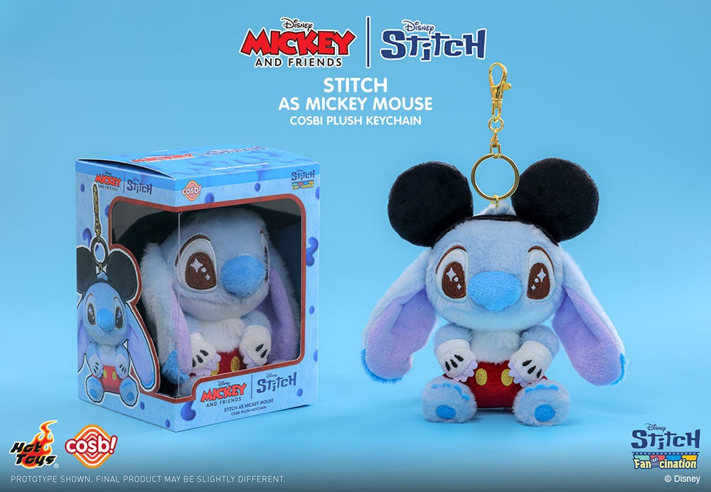 スティッチがディズニーの人気キャラクターに変身！ホットトイズ限定