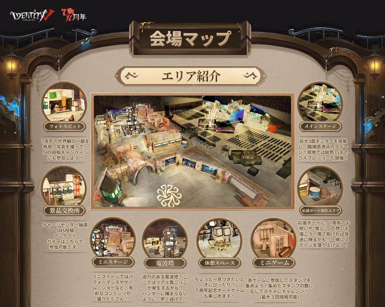 IdentityⅤ第五人格』リリース7周年記念オフラインイベント「Dig!Dig