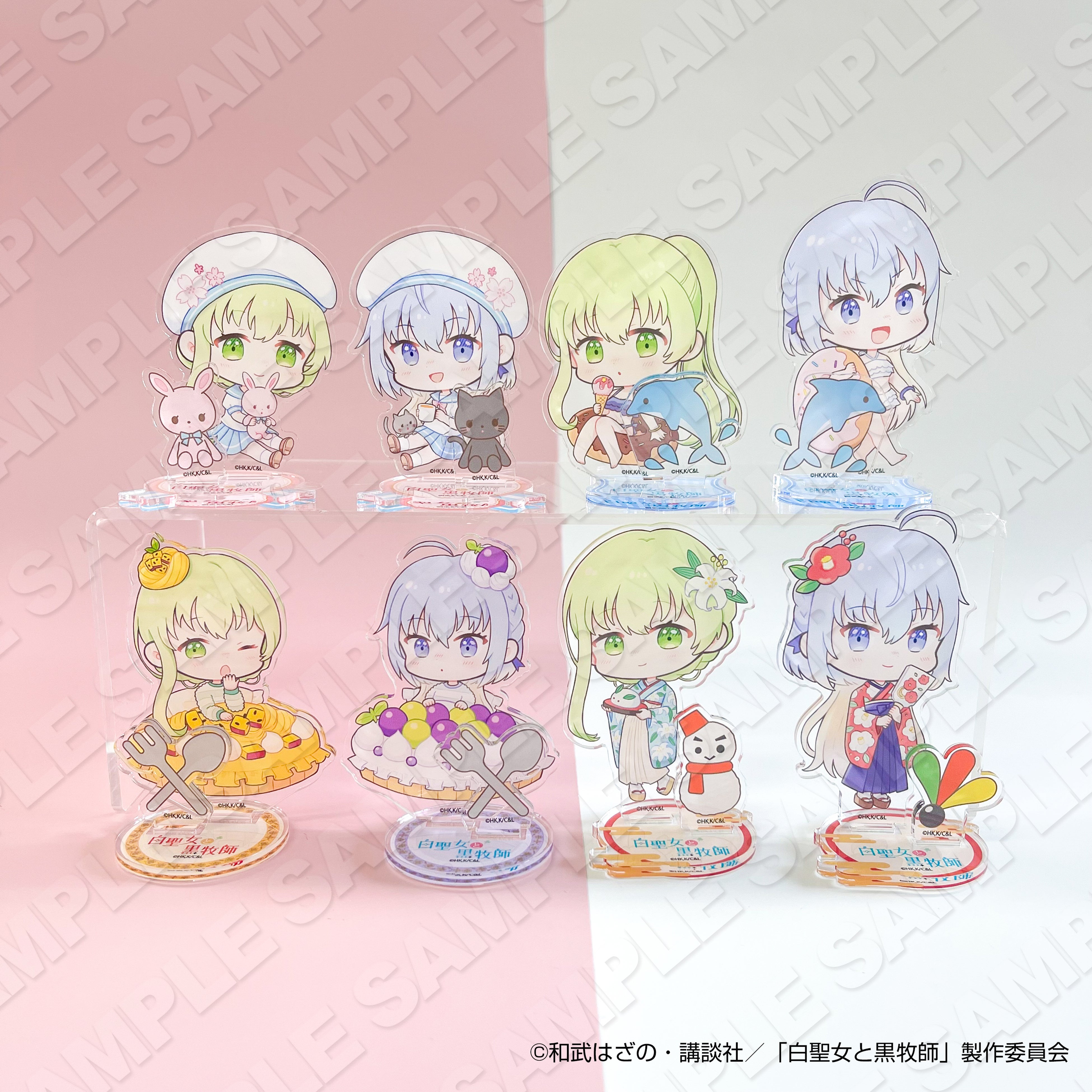 TVアニメ放送中！『白聖女と黒牧師』のPOP UP STOREがロフトの5店舗で