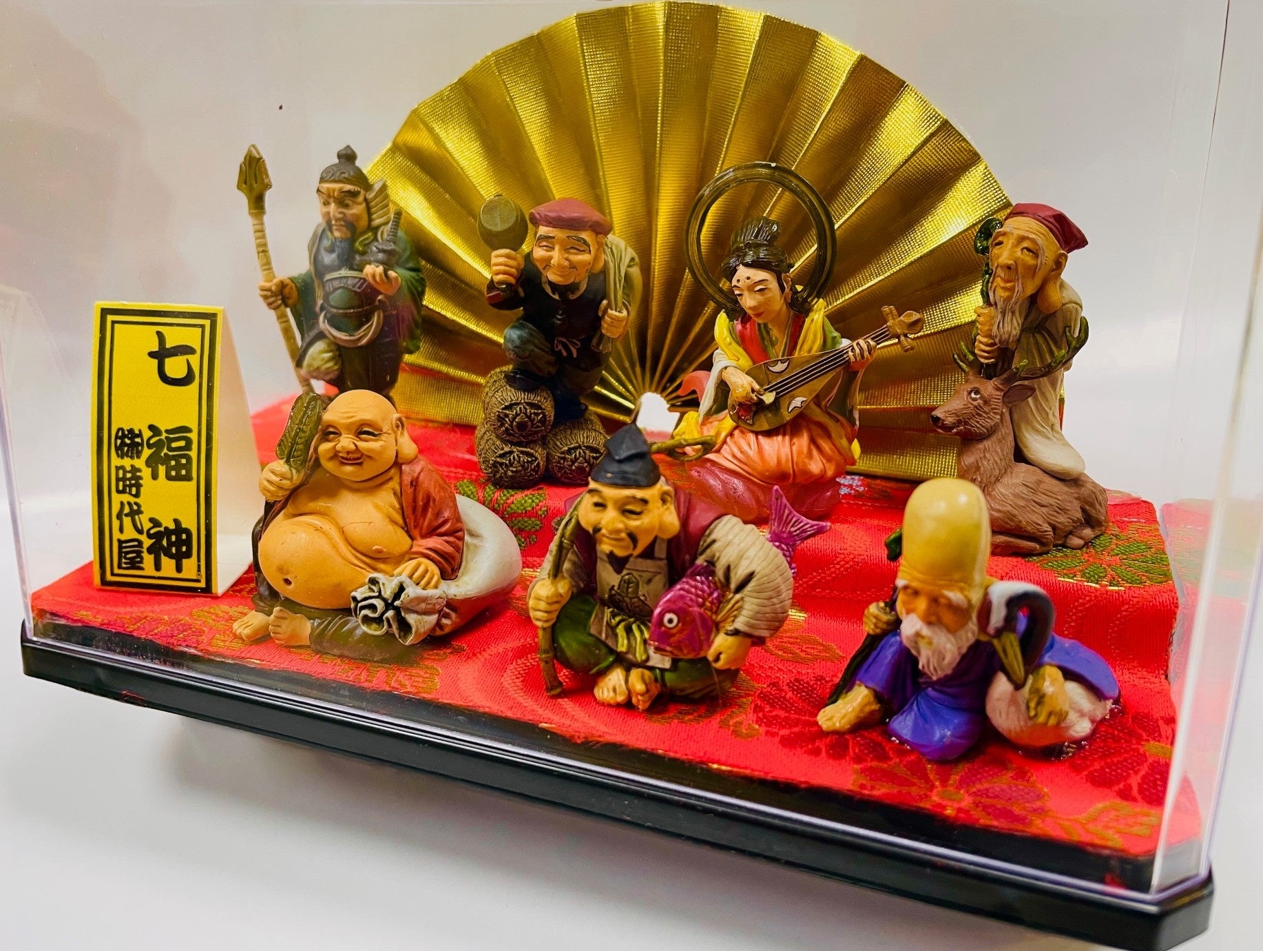 七福神 フィギュア 7体セット ストア 古董品‼️七福神 フィギュア 7体