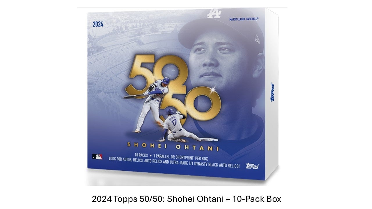 Topps株式会社が 限定新商品「 2024 Topps 50/50: Shohei Ohtani – 10