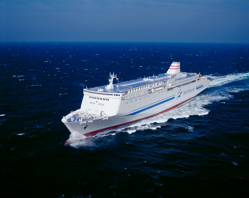 御船印4枚組①新潟粟島汽船②新日本海フェリー ゆうかり③らいらっく