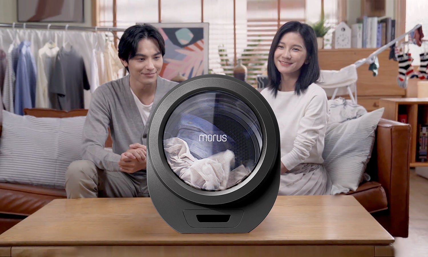 MORUS ZERO モルスゼロ 超小型衣類乾燥機 ダークグレー 2022年製 Morus