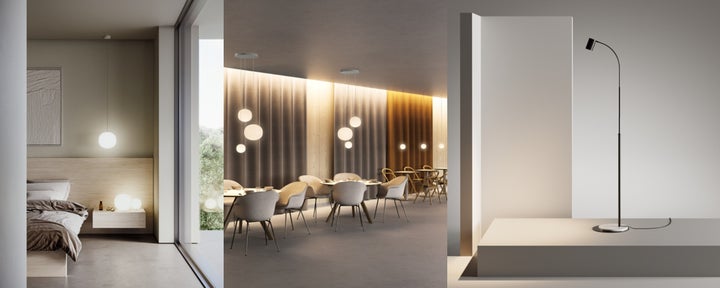 大塚家具 リビング シャンデリア スポットライト 6灯 廃盤 ステンレス