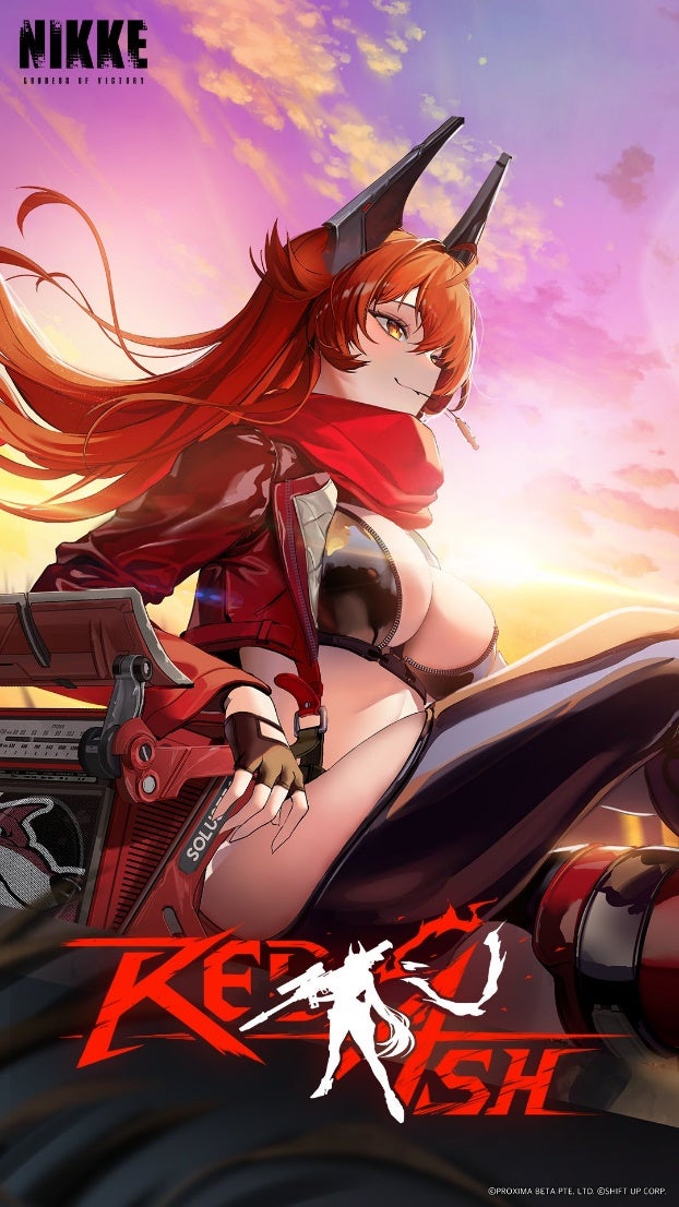 背中で魅せるガンガールRPG『勝利の女神：NIKKE』 1周年バージョン