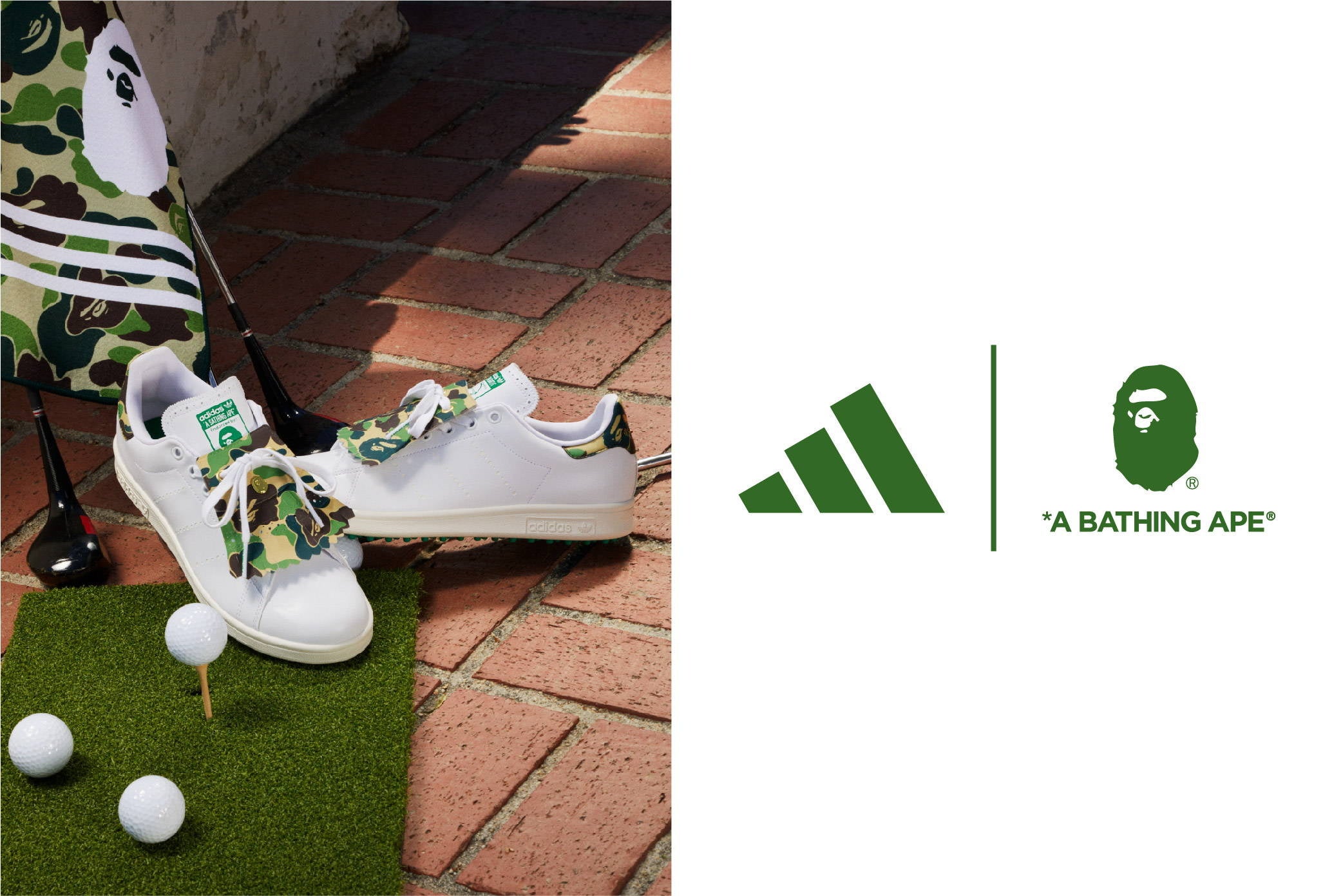 A BATHING APE®︎ × adidas Golf Collection | 株式会社 ノーウェアの