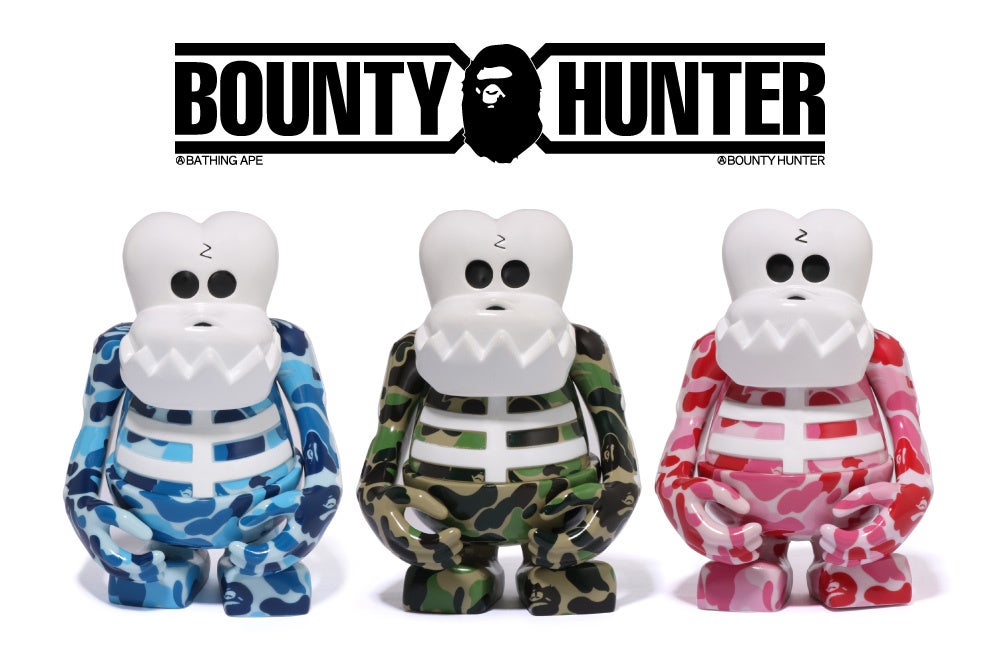 BOUNTY HUNTER KAWSくん ホワイト×ブラック BOUNTY HUNTER KAWSくん