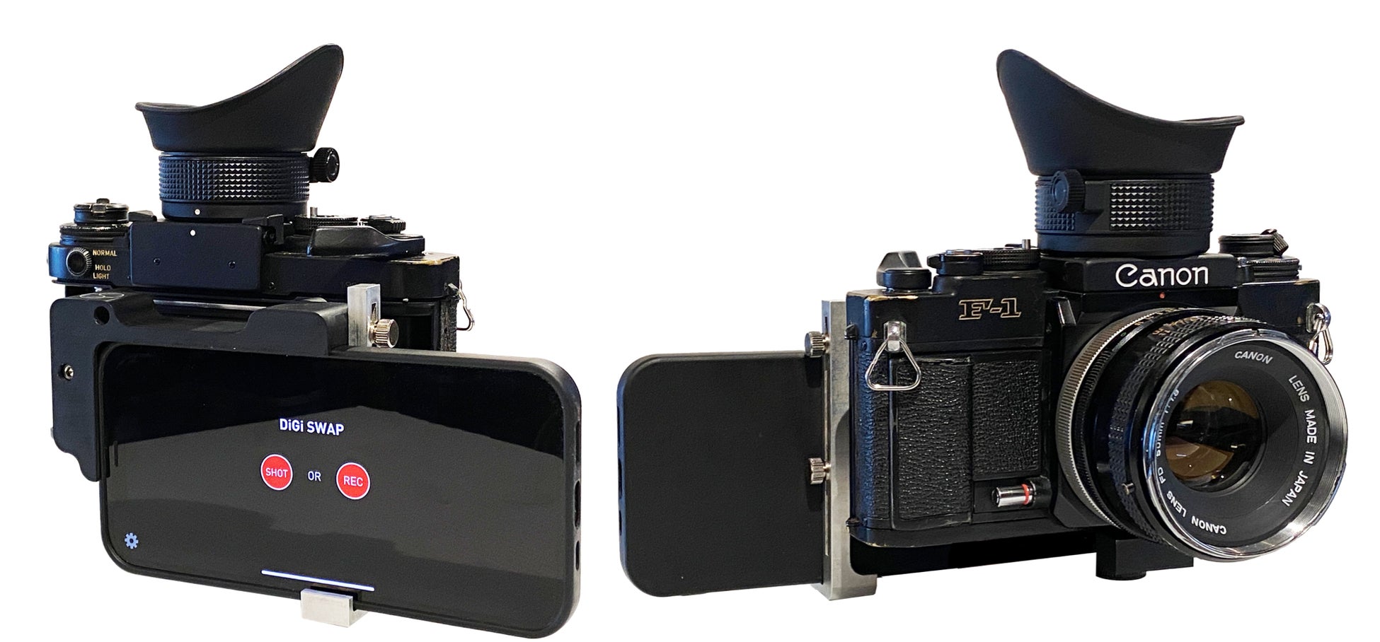 往年のフィルムカメラがiPhoneでデジカメに！？》「《デジスワップ