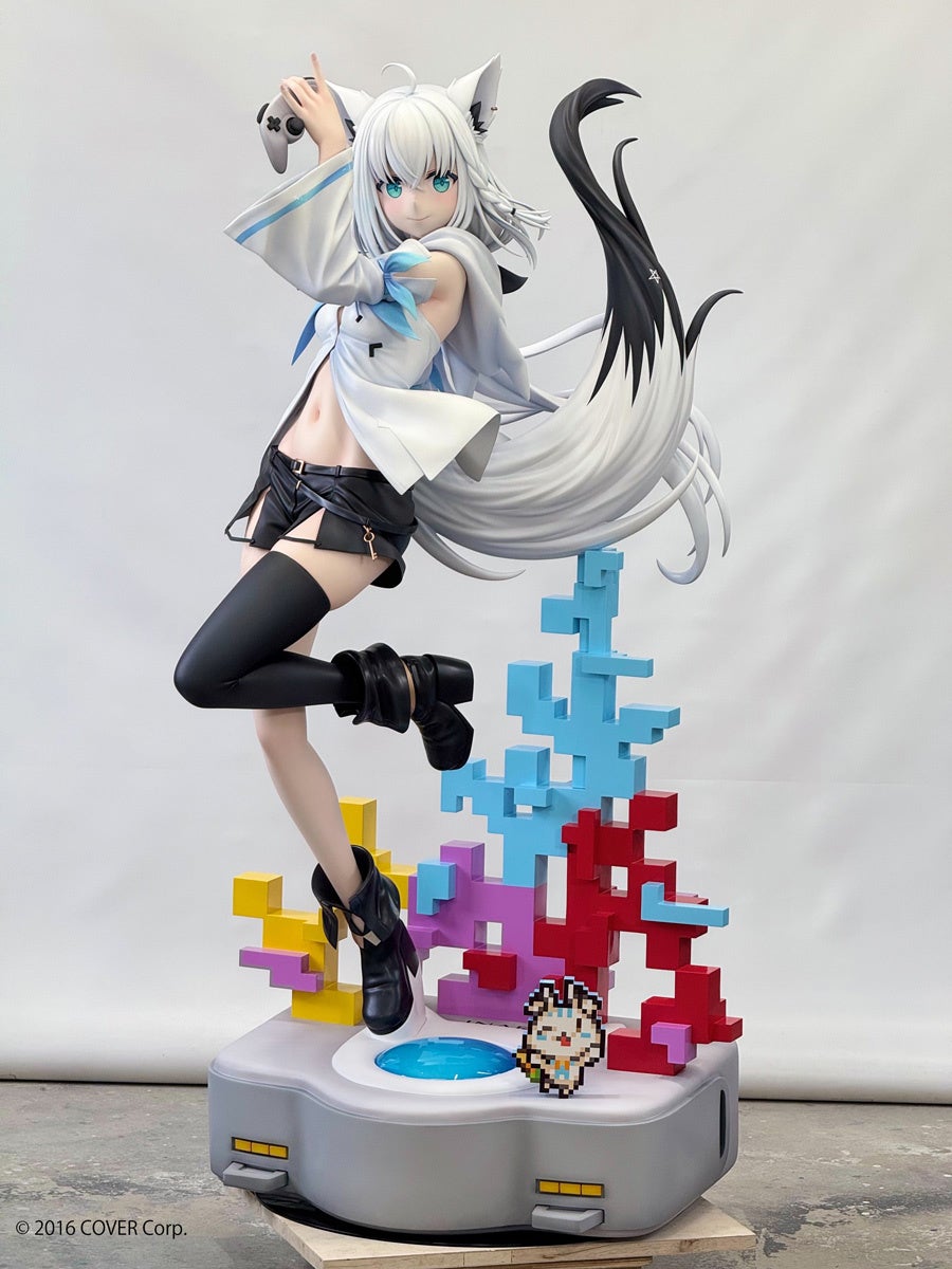 hololive SUPER EXPO 2025』にて、 白上フブキ・大神ミオ 等身大