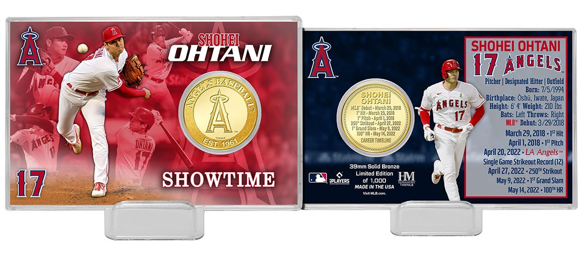 MLB ロサンゼルス・エンゼルス 2022 大谷翔平100号ホームラン記念