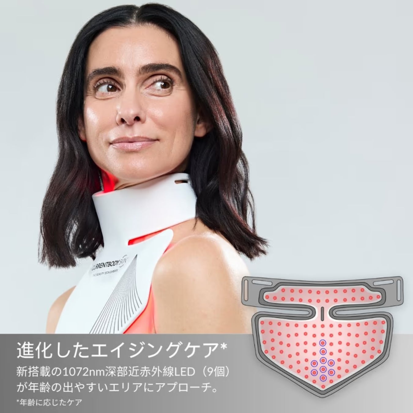 CURRENTBODY SKIN™ LED ネックデコルテ CurrentBody Skin Hydrogel
