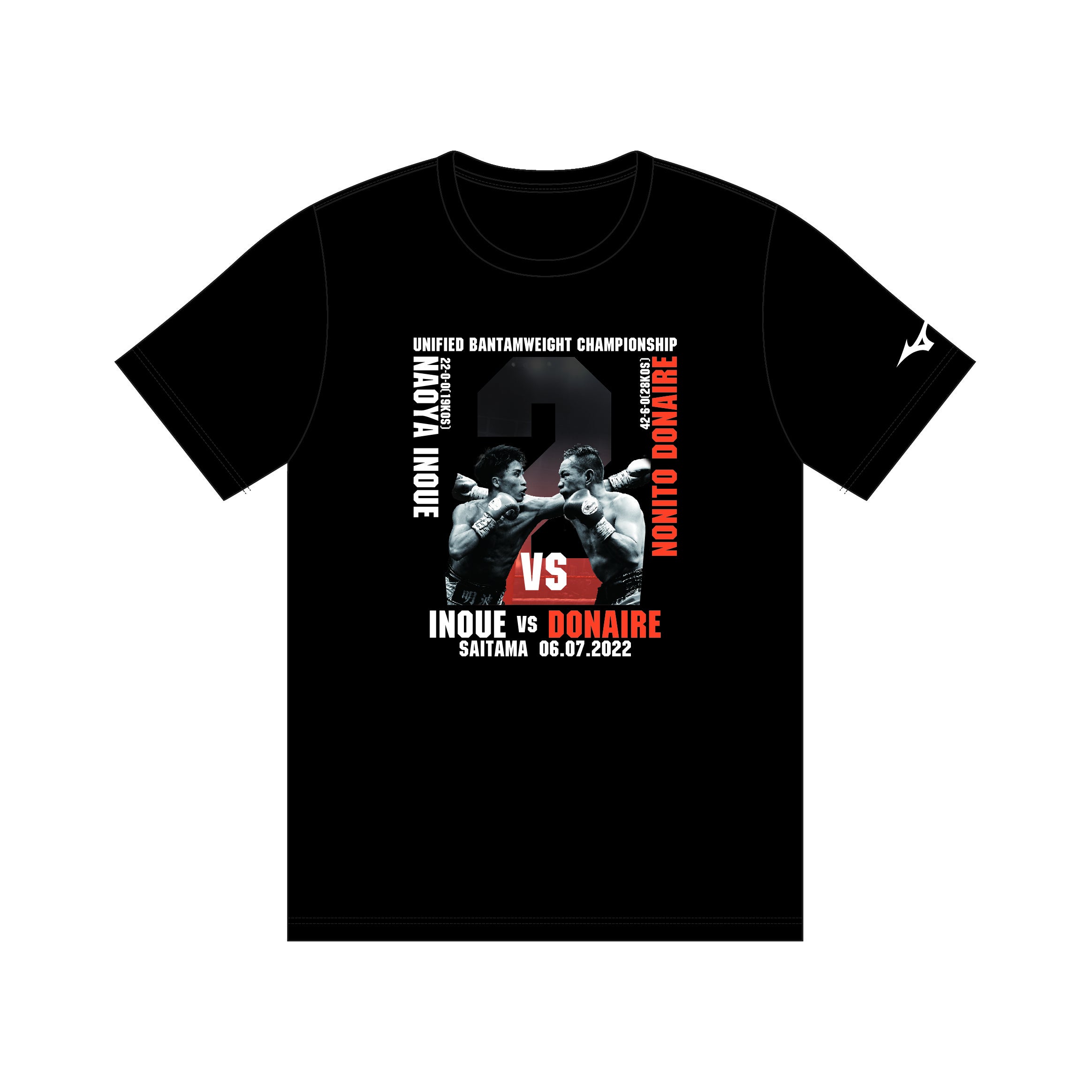 Mizuno 井上尚弥 ネリ戦限定Tシャツ M Mizuno 井上尚弥 ネリ戦限定T