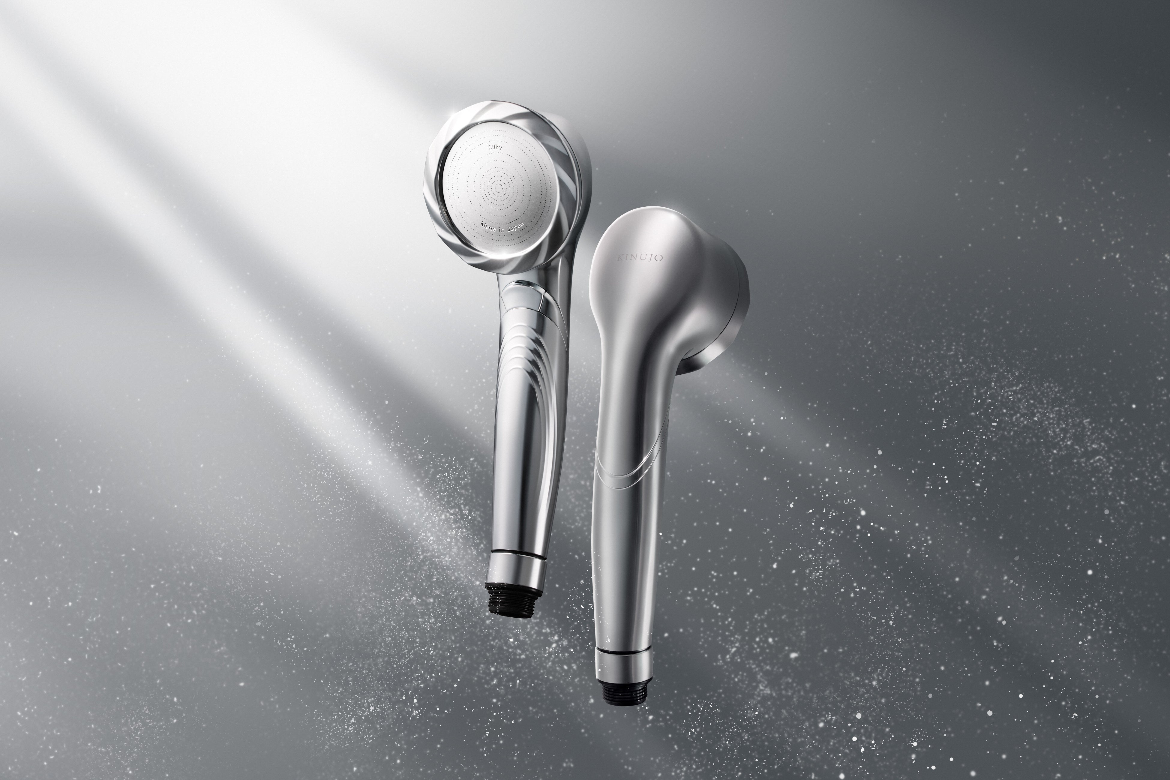 KINUJOからブランド初となるシャワーヘッド「KINUJO Silk Rich Shower
