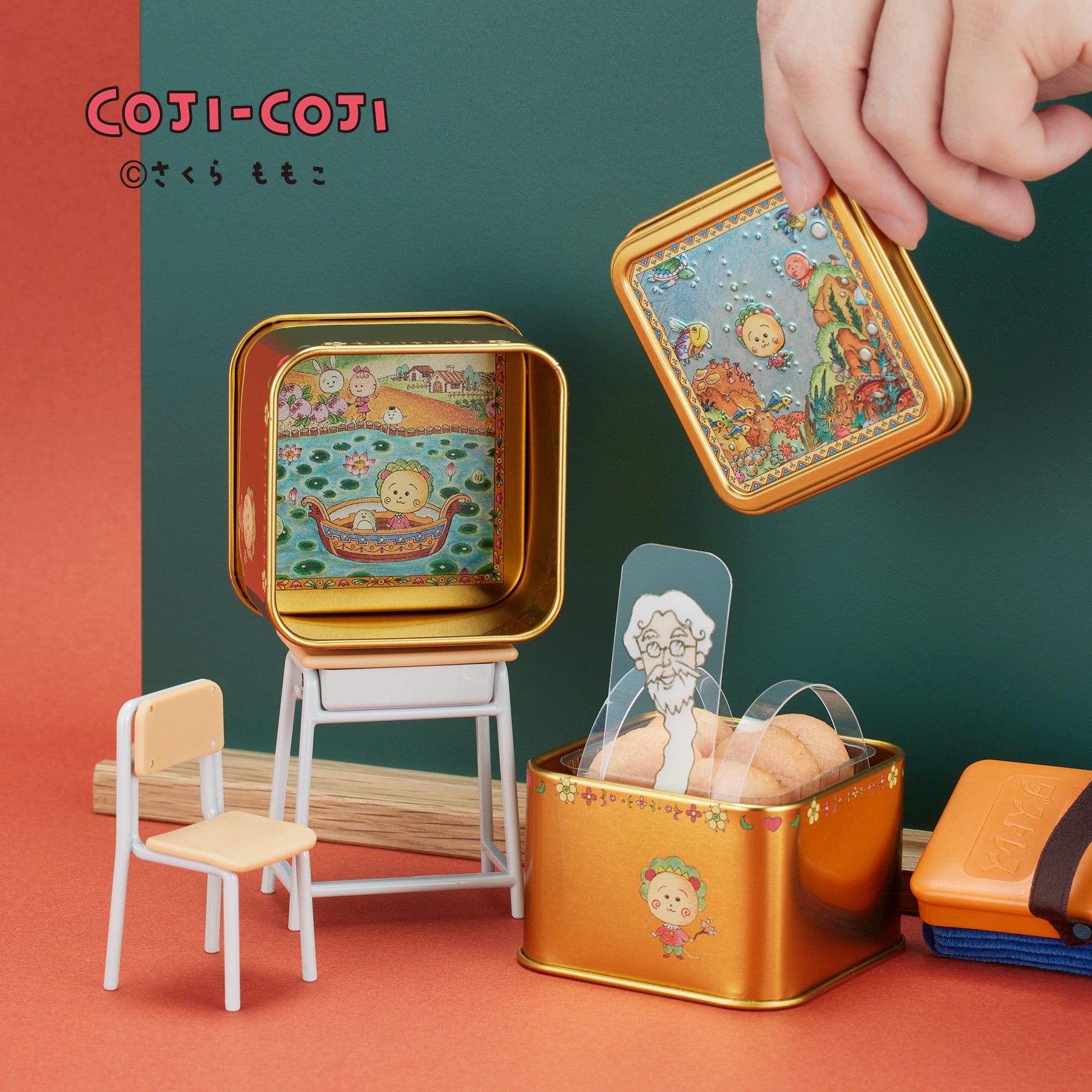 伊勢丹新宿店先行発売】缶の中までコジコジが描かれた『コジコジ缶』を