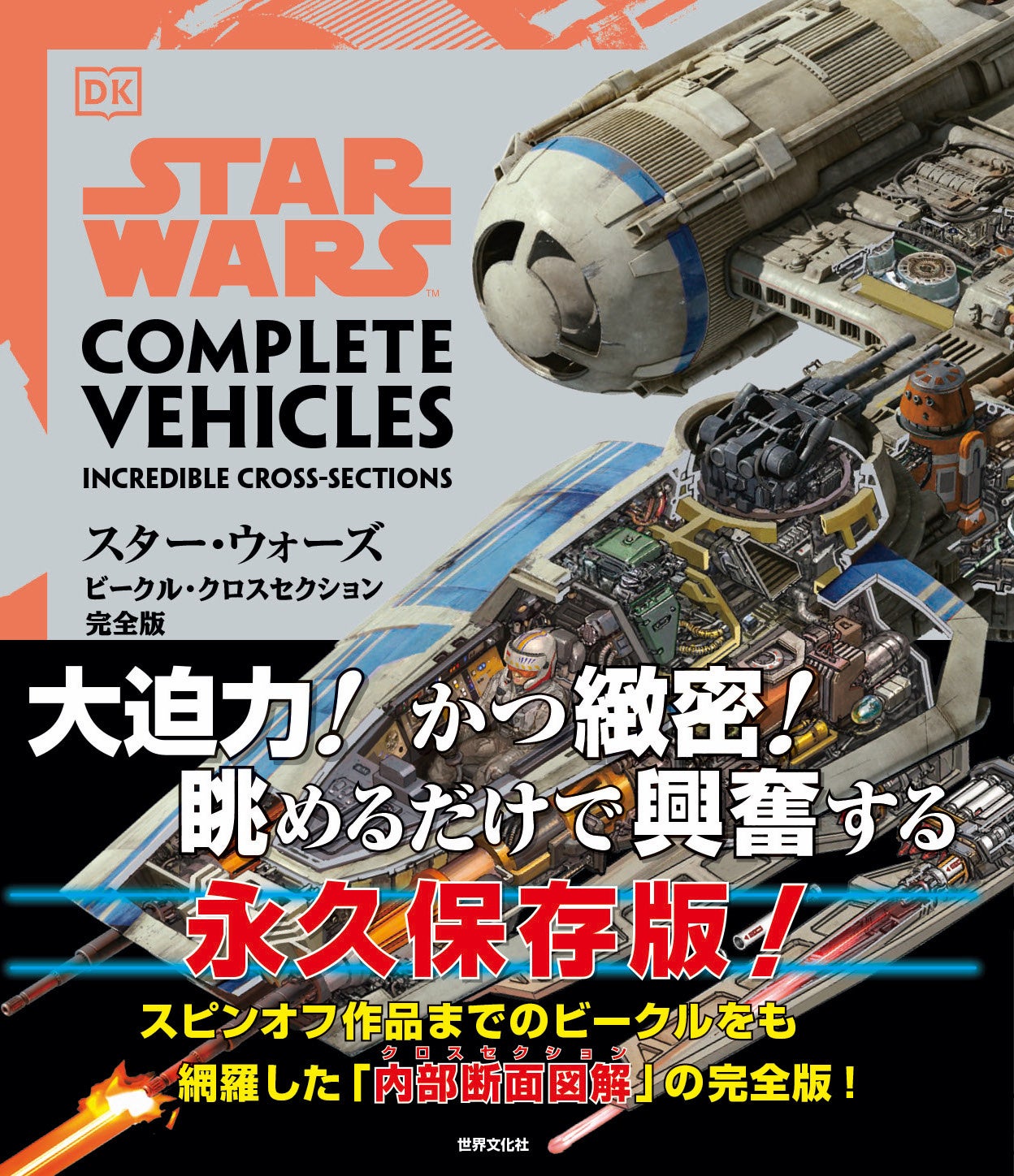 ファン待望‼ 名著『スター・ウォーズ／ビークル・クロスセクション完全