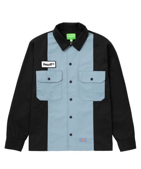 HUF・Dickiesコラボ 黒 チノパン ポケット付き レア HUF・Dickies